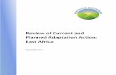 Review of Current and Planned Adaptation Action: East Africa