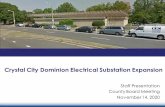 Crystal City Dominion Electrical Substation Expansion