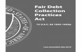 Fair Debt Collection Practices Act - calcollectors.net