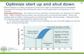 Optimize start up and shut down 23