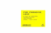 FIJI: PARADISE LOST