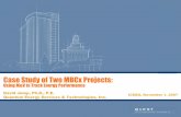 Case Study of Two MBCx Projects - Texas A&M University