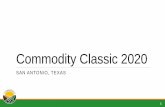 Commodity Classic 2020