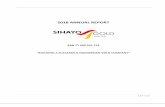 2018 ANNUAL REPORT - Sihayo Gold