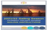2021/22 Sailing Season