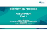 SEPARATION PROCESS ADSORPTION Part 1