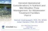 General Operational Considerations in Nutrient and Wet ...