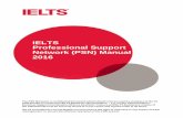 IELTS Professional Support Network (PSN) Manual 2016