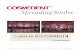 CLASS IV RESTORATION - Composite Techniques, Dental ...