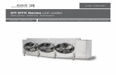 DT-DTX Series unit cooler
