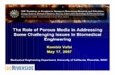 The Role of Porous Media in Addressing Some Challenging ...