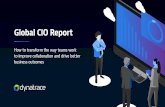 Global CIO Report - Dynatrace
