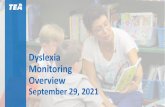 Dyslexia Monitoring Overview