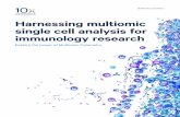 Harnessing multiomic single cell analysis for immunology ...