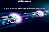 High Speed Design Considerations - Altium