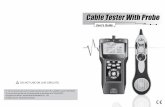 Cable Tester With Probe