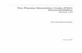 The Plasma Simulation Code (PSC) Documentation