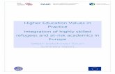 Higher Education Values in Practice Integration of highly ...