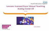 Lessons learned from Virtual Teaching during Covid-19