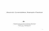 Search Committee Sample Packet - Evangelical Covenant Church