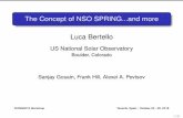 The Concept of NSO SPRINGand more