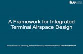 A Framework for Integrated Terminal Airspace Design