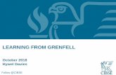 LEARNING FROM GRENFELL - CIBSE