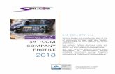 Satcom Company Profile - Sat-Com Communications