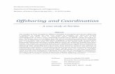 Offshoring and Coordination - Stockholm School of ...