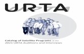 2021 URTA Auditions and Interviews