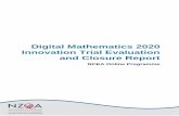 Digital Mathematics 2020 Innovation Trial Evaluation and ...
