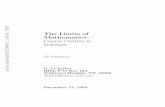 TheLimitsof Mathematics— CourseOutline& Software