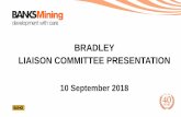 BRADLEY LIAISON COMMITTEE PRESENTATION