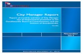 City Manager Report - Goodlettsville