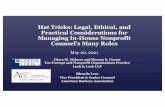 Hat Tricks: Legal, Ethical, and Practical Considerations ...