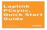 Laplink PCsync Quick Start Guide - Belkin