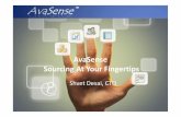 AvaSense Sourcing At Your Fingertips