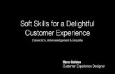 Soft Skills for a Delightful Customer Experience
