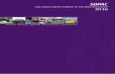 Final Annual Report Summary of the SOPAC Secretariat (2010)