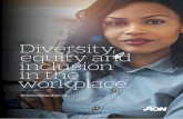 Diversity, equity and inclusion in the workplace