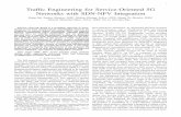 Trafﬁc Engineering for Service-Oriented 5G Networks with ...