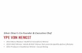 Silver Diner’s Co-Founder & Executive Chef YPE VON HENGST