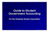 Guide to Student Government Accounting