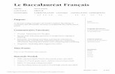 Le Baccalauréat Français - The Center for Advanced Research on