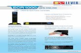 power solutions ECR 1000 UPS ONLINE - Ondyne