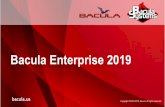 Bacula Enterprise 2019