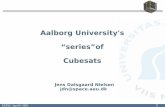 Aalborg University's “series”of Cubesats
