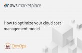 How to optimize your cloud cost management model - AWS