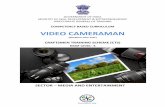 COMPETENCY BASED CURRICULUM VIDEO CAMERAMAN