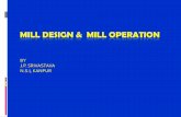 MILL DESIGN & MILL OPERATION - National Sugar Institute
